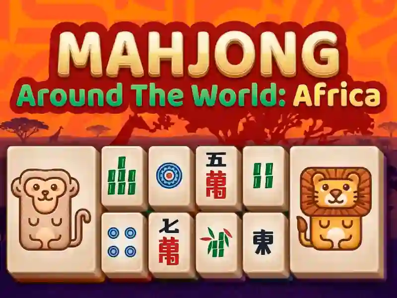 Gra Mahjong Around The World Africa w Internecie