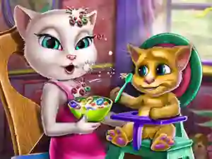 Gra Angela Toddler Feed w Internecie