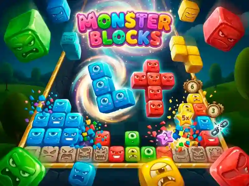 Gra Monster Blocks w Internecie
