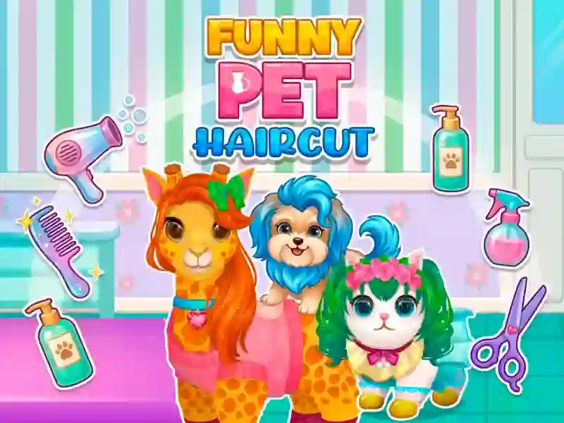 Gra Funny Pet Haircut w Internecie