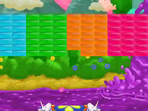 Gra Brick Breaker Unicorn w Internecie