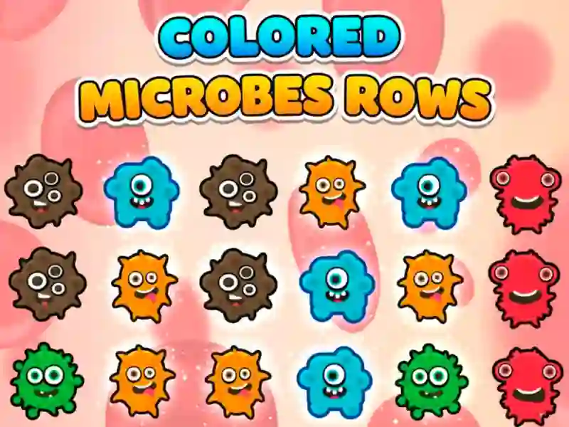 Gra Colored Microbes Rows w Internecie