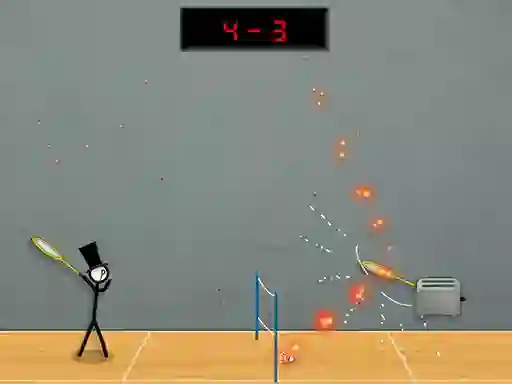 Gra Stick Figure Badminton 3 w Internecie