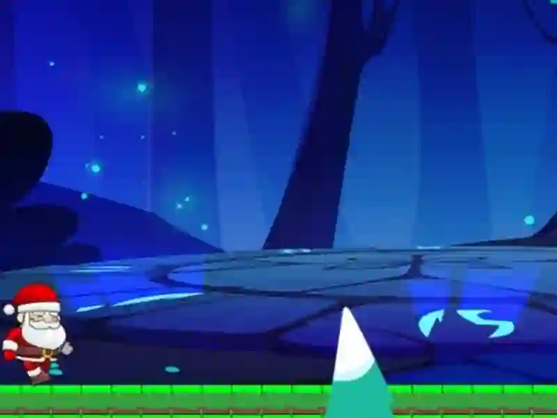 Gra Santa Runner 2D w Internecie