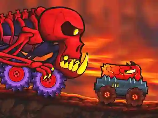 Gra Car Eats Car: Volcanic Adventure w Internecie