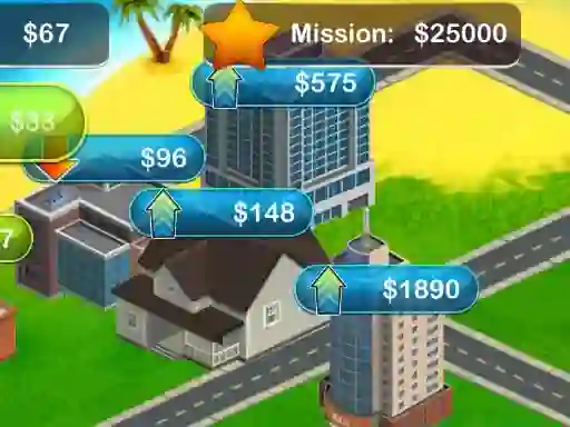 Gra Real Estate Tycoon w Internecie
