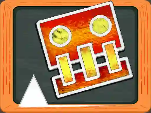 Gra Geometry Dash Blackboard w Internecie