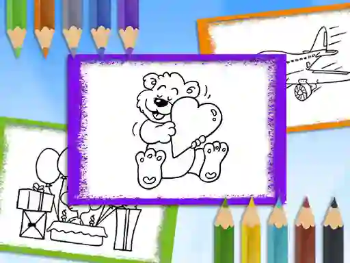 Gra Cartoon Coloring Book w Internecie