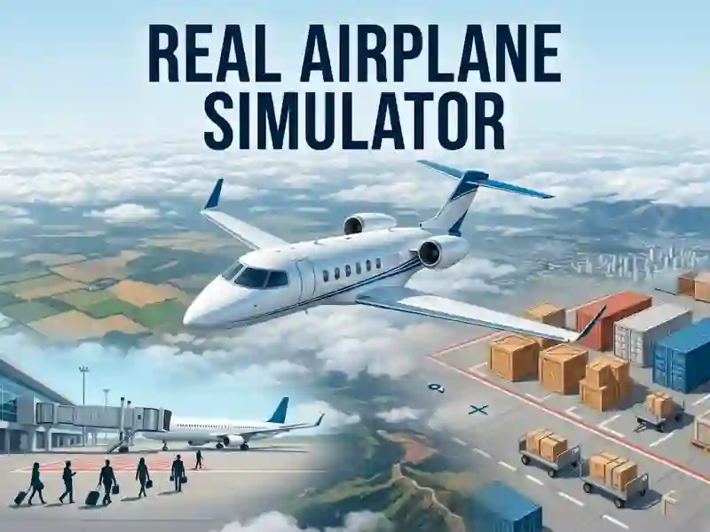 Gra Real Airplane Simulator w Internecie