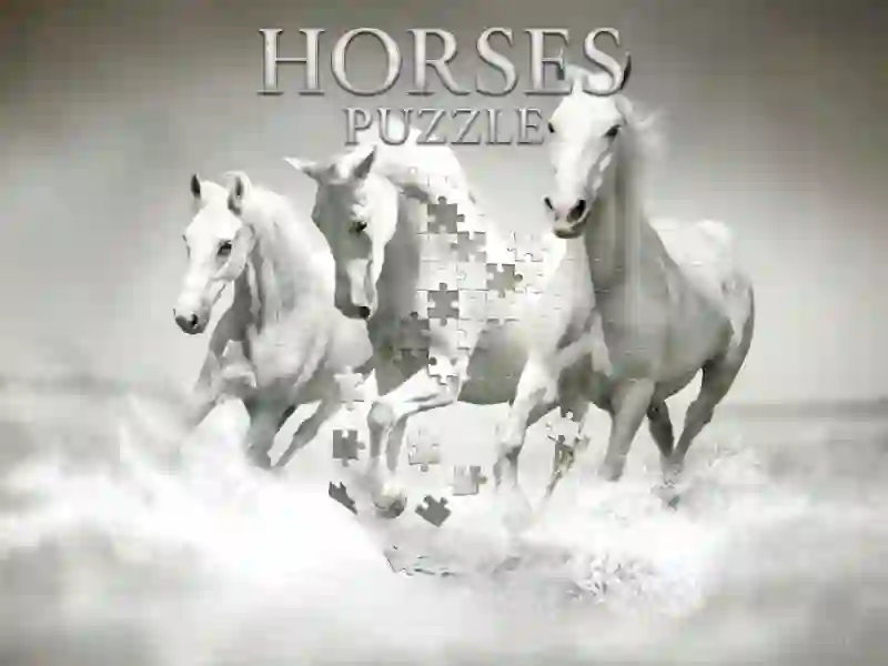 Gra Horses Puzzle w Internecie