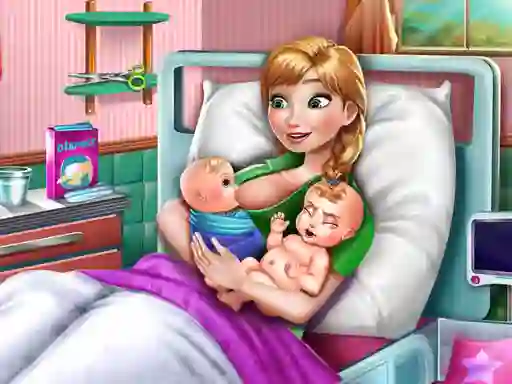 Gra Ice Princess Twins Birth w Internecie