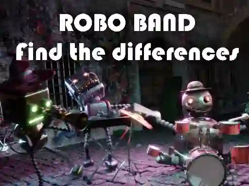 Gra Robot Band - Find the Differences w Internecie
