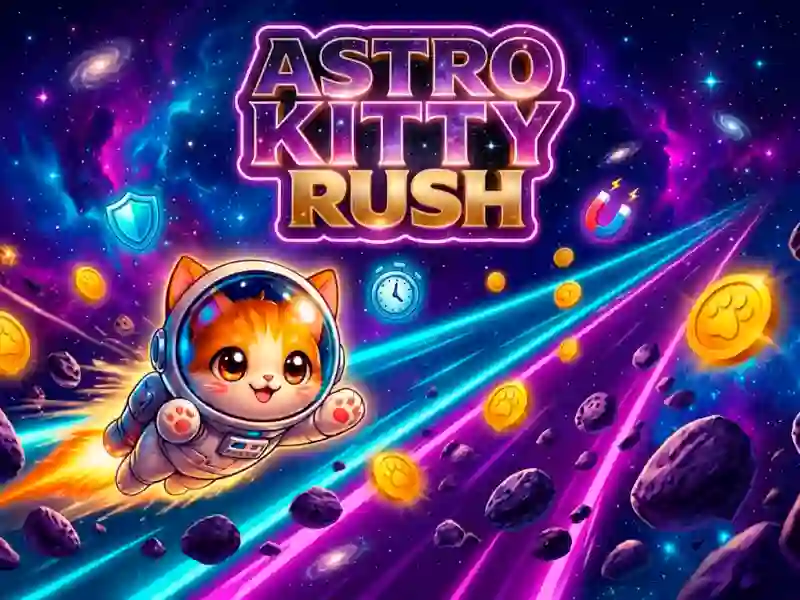 Gra Astro Kitty Rush w Internecie