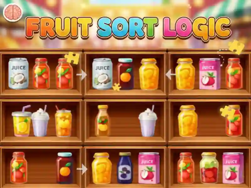 Gra Fruit Sort Logic w Internecie