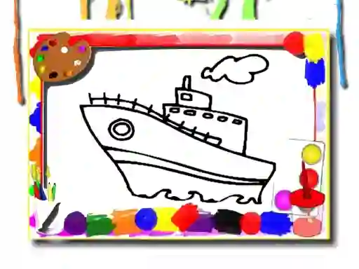 Gra Back To School: Cartoon Coloring Time w Internecie