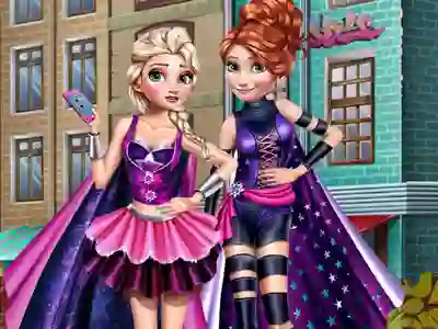 Gra Superhero Spring Princess Dress Up w Internecie