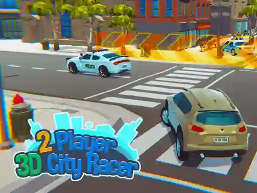 Gra 2 Player 3D City Racer w Internecie