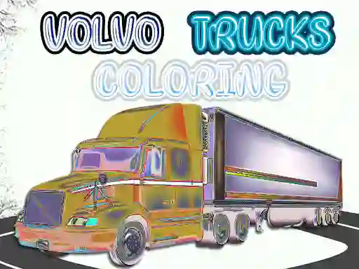 Gra Volvo Trucks Coloring w Internecie