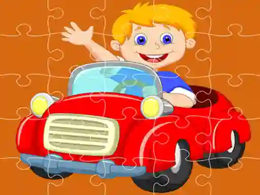 Gra Pedal Cars Jigsaw w Internecie