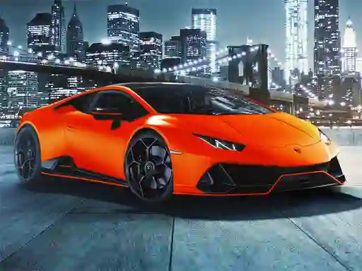 Gra Lamborghini Huracan Evo Puzzle w Internecie