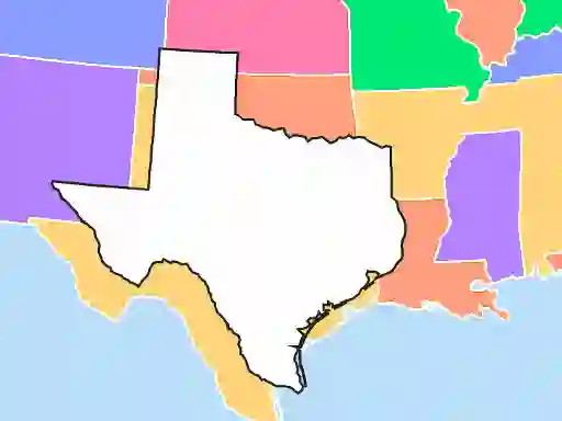 Gra USA Map Quiz w Internecie