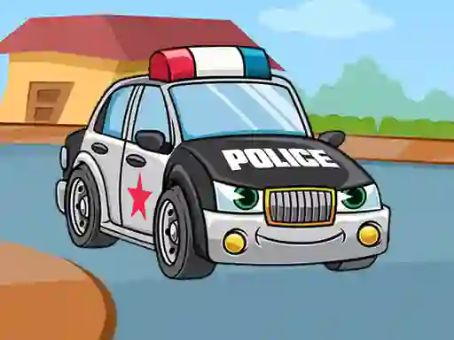Gra Police Cars Jigsaw w Internecie
