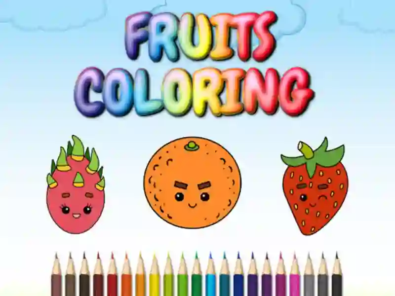 Gra FRUITS COLORING w Internecie