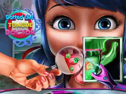 Gra Dotted Girl Tongue Doctor w Internecie