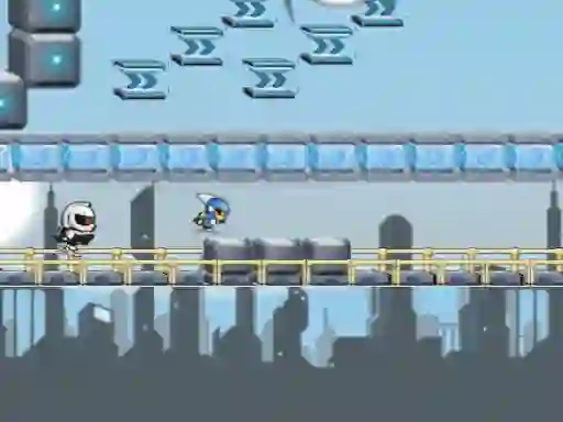 Gra Gravity Guy HTML5 w Internecie