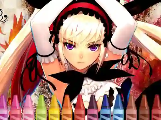 Gra 4GameGround Anime Manga Coloring w Internecie