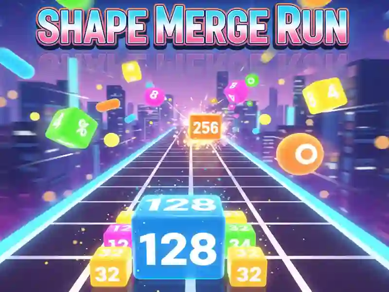Gra Shape Merge Run w Internecie