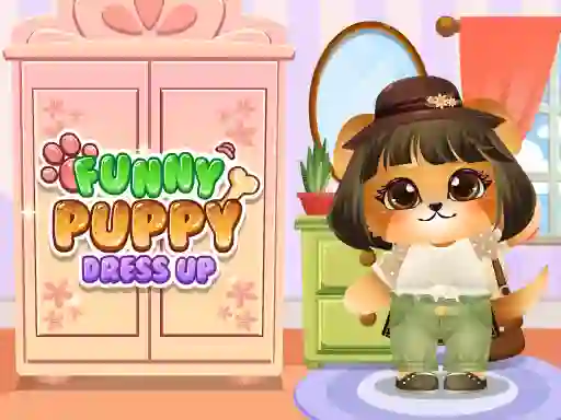 Gra Funny Puppy Dress Up w Internecie