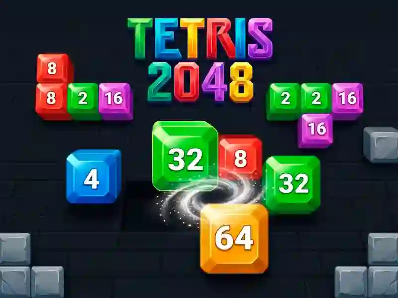 Gra Tetris 2048 w Internecie