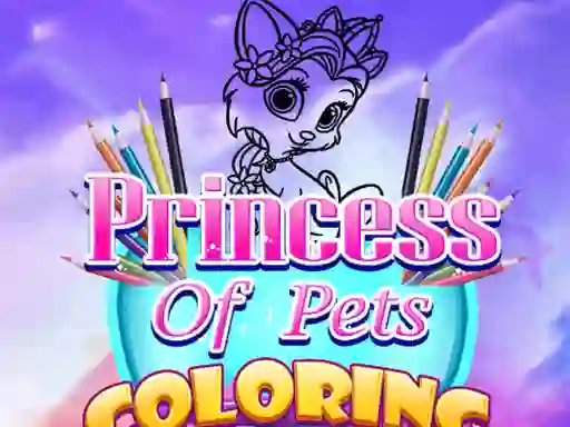 Gra Princess Of Pets Coloring w Internecie