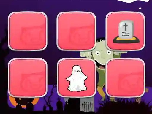 Gra Memory Halloween w Internecie