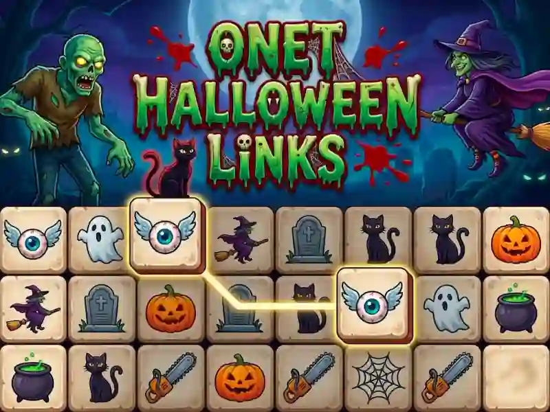 Gra ONet Halloween Links w Internecie