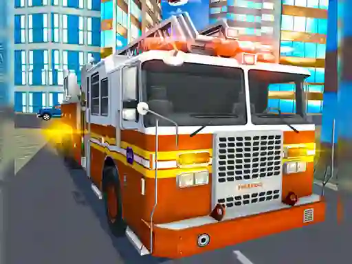 Gra Fire City Truck Rescue Driving Simulator w Internecie