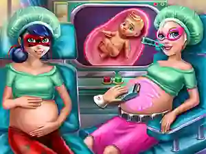 Gra Hero BFFs Pregnant Check up w Internecie