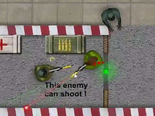 Gra Zombie Shooting 2D w Internecie