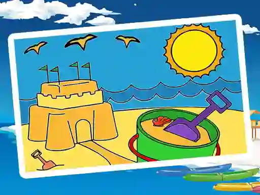 Gra Summer Coloring Pages w Internecie