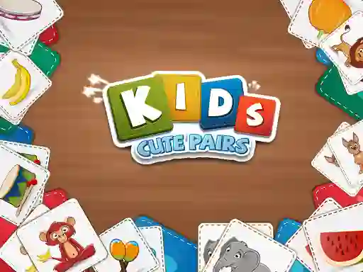 Gra Kids Cute Pairs w Internecie
