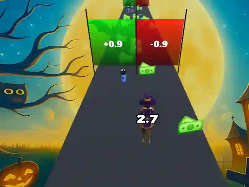 Gra Crazy Runner Witch Halloween w Internecie
