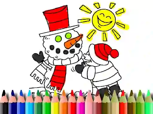 Gra Back To School: Winter Time Coloring w Internecie