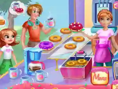 Gra Annie Cooking Donuts w Internecie