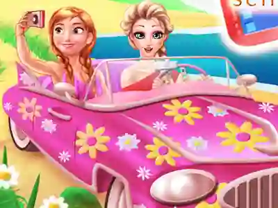 Gra Princesses Road Trip Fun w Internecie