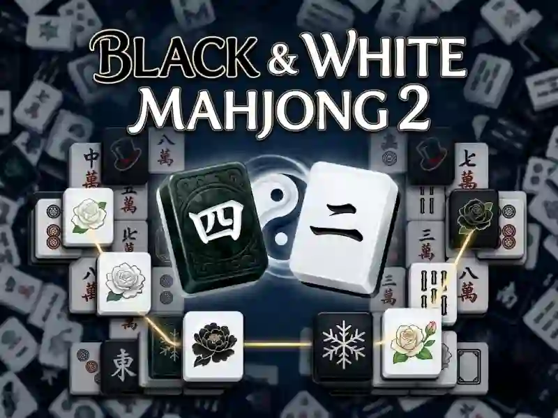 Gra Black & White Mahjong 2 w Internecie