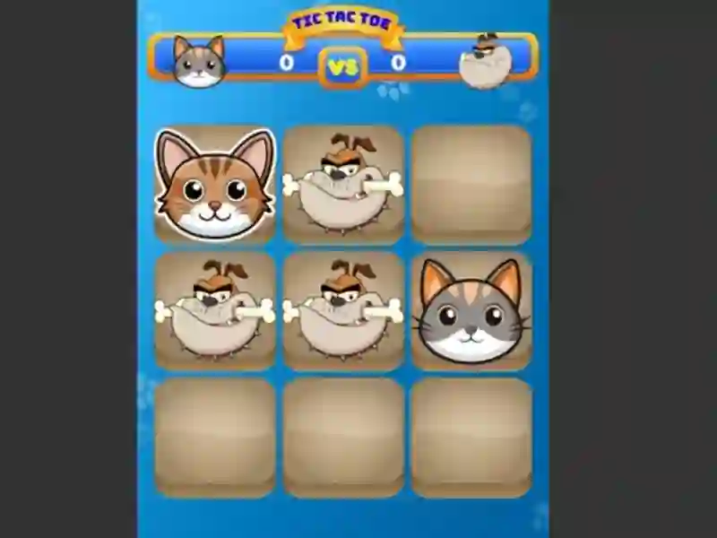 Gra Tic Tac Toe Cat w Internecie