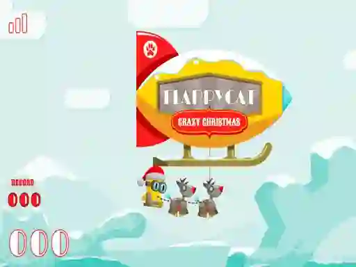 Gra FlappyCat Crazy Christmas w Internecie