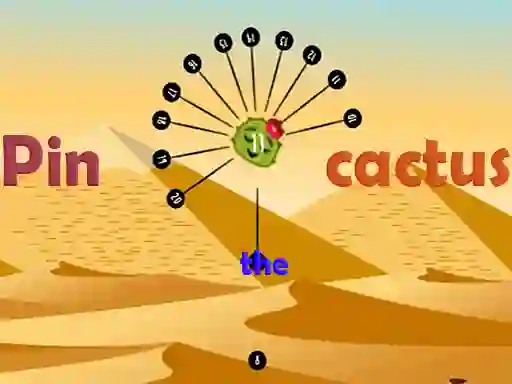 Gra Pin the cactus w Internecie