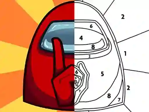 Gra Among Them Coloring Book w Internecie